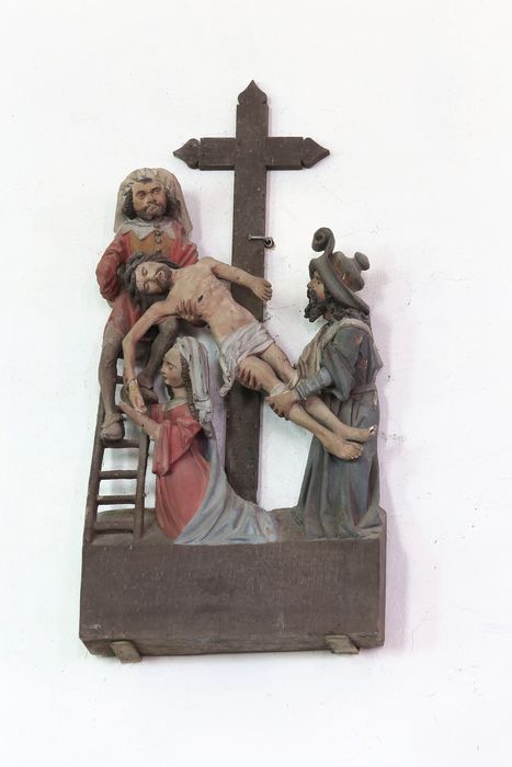 haut-relief : Descente de croix - © Ministère de la Culture (France), Conservation des antiquités et des objets d’art de l'Oise – Tous droits réservés
