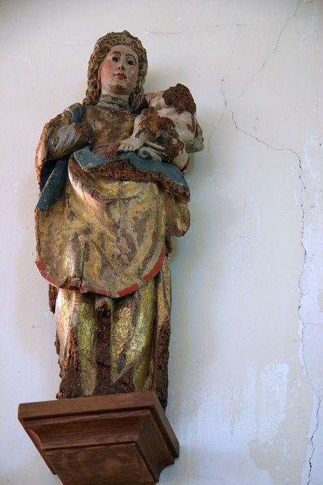 statue : Vierge à l'Enfant