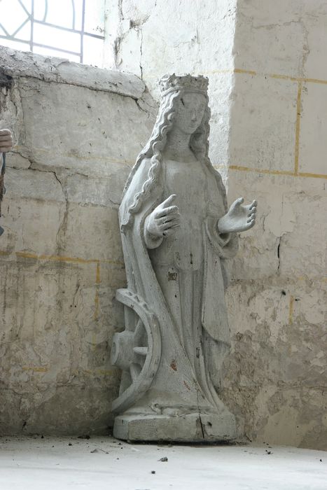 statue : Sainte Catherine d'Alexandrie