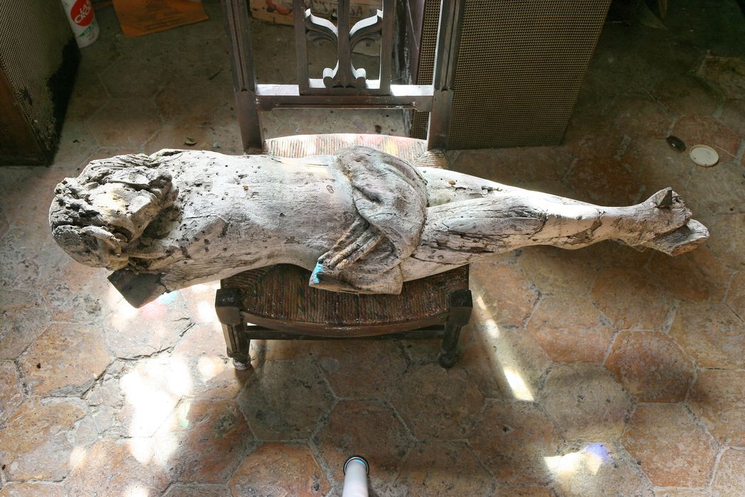 statue : Christ - © Ministère de la Culture (France), Conservation des antiquités et des objets d’art de l'Oise – Tous droits réservés