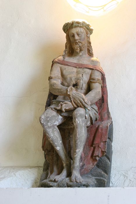 statue : Christ aux liens - © Ministère de la Culture (France), Conservation des antiquités et des objets d’art de l'Oise – Tous droits réservés