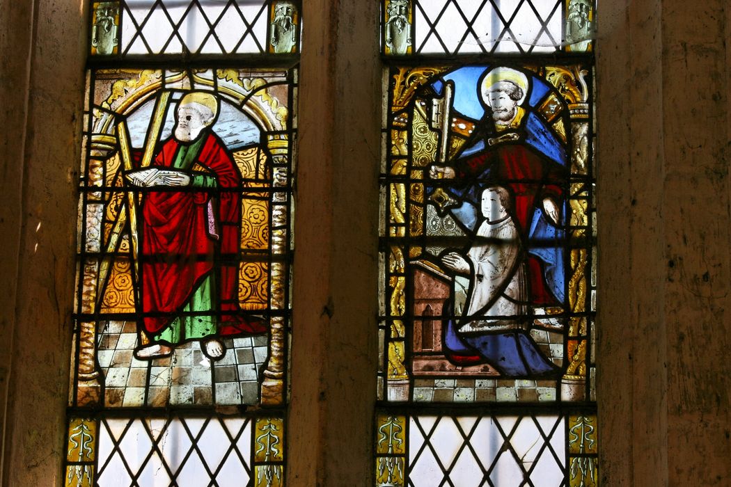 verrière : Saint Pierre, saint André