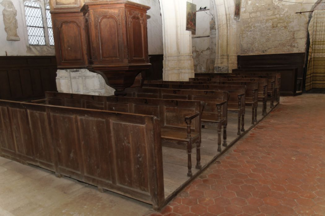 bancs d'église