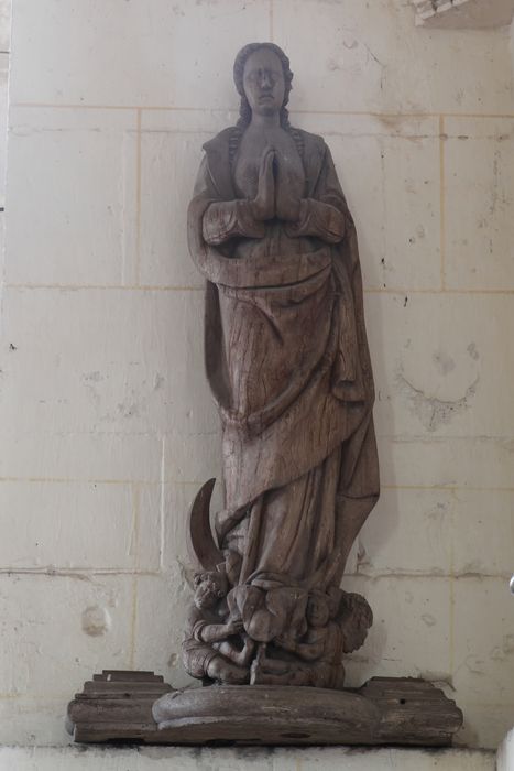 Statue : Vierge au croissant