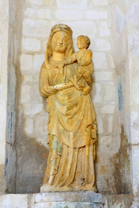 statue (petite nature) : Vierge à l'Enfant, n°2