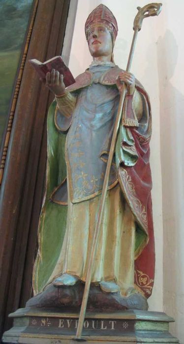 statue : Saint Evroult