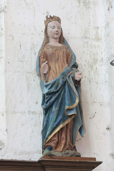 statue : Sainte Catherine d'Alexandrie