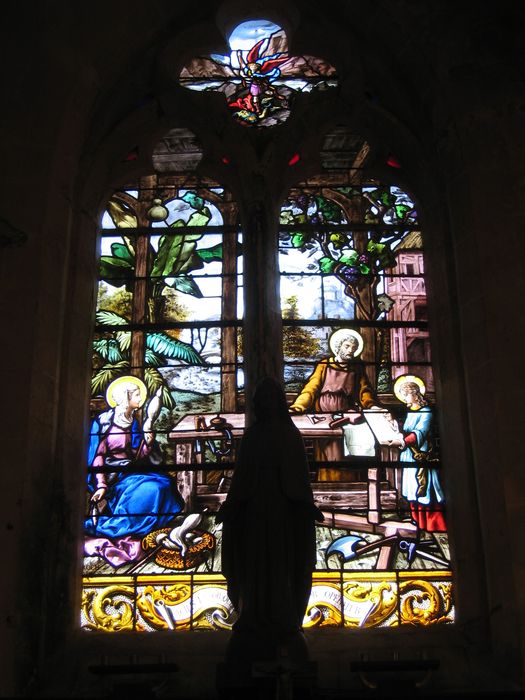 verrière (baie 1) : Sainte Famille