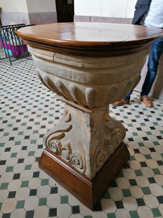 fonts baptismaux (cuve baptismale à infusion)