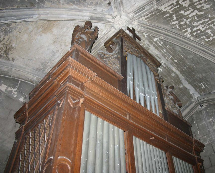 buffet d'orgue, vue partielle