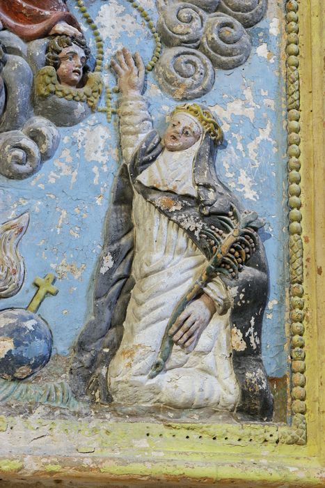 retable de Saint Dominique, détail