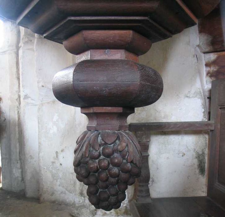 chaire à prêcher, détail