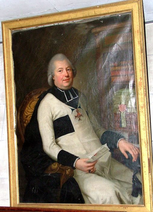 Tableau : Portrait de l'abbé Claude Carlier