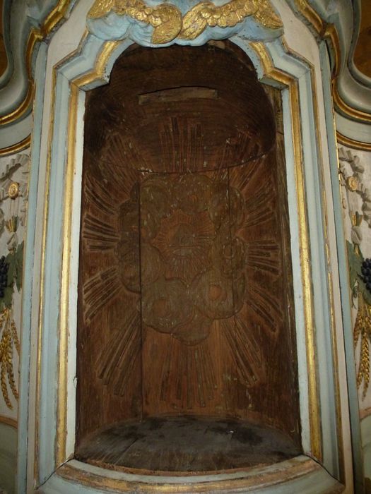 tabernacle tournant, détail
