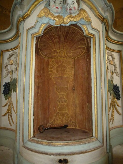 tabernacle tournant, détail