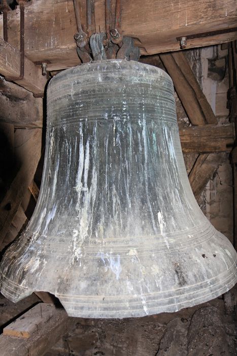 Cloche dite Marie Françoise Bonne avec son battant, son joug et son bras de tirage