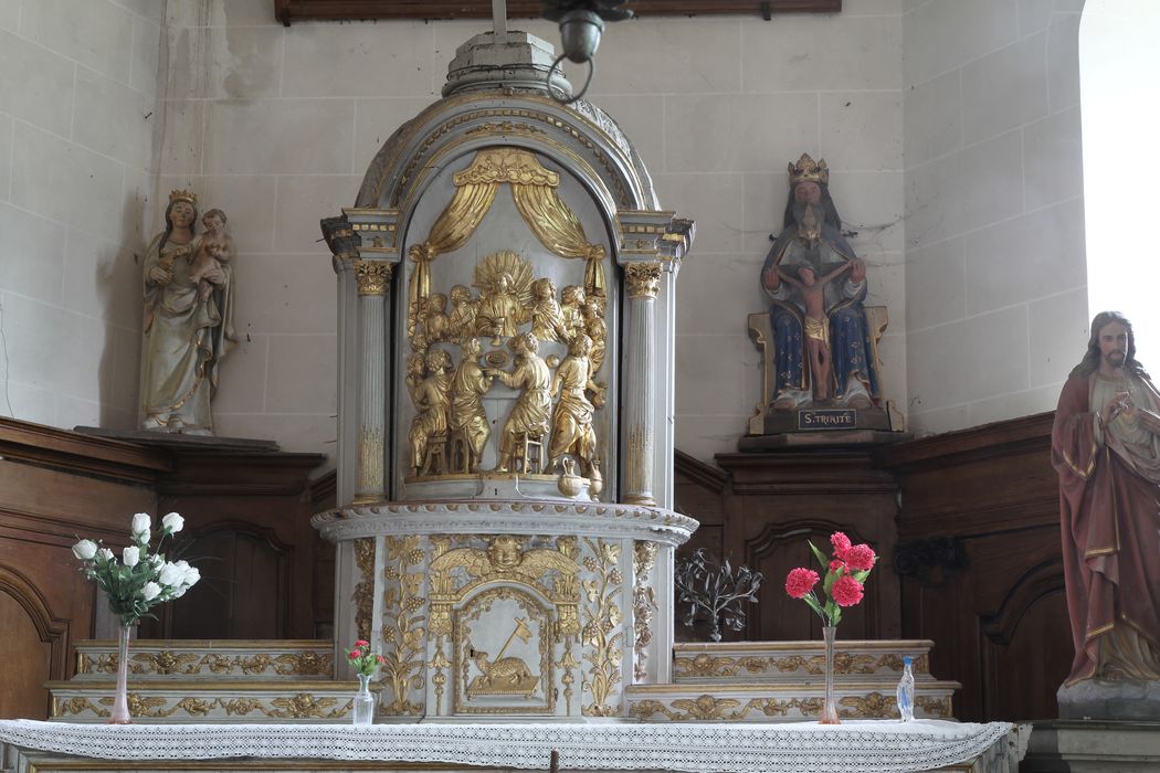 gradins d'autel, tabernacle