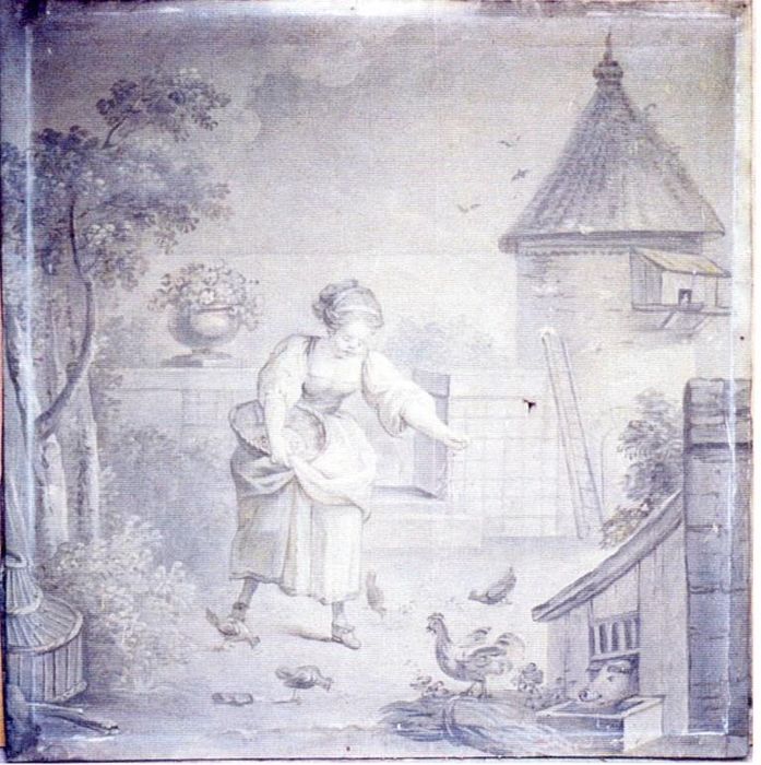 Tableau : Fermière