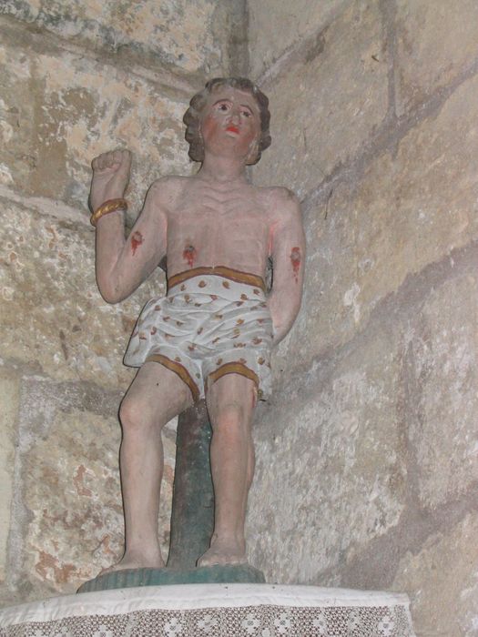 statue : Saint Sébastien