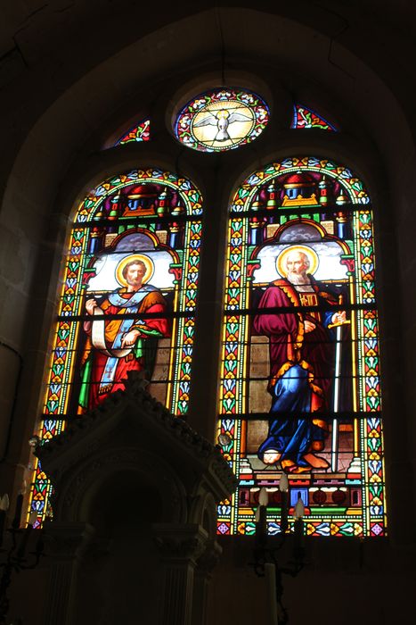 verrière : Saint Pierre et Saint Paul
