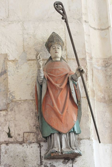 Statue : Saint abbé