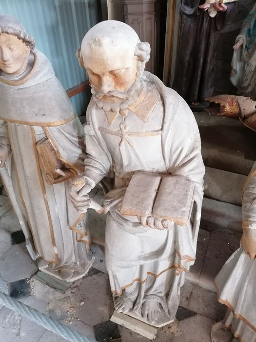 statue (petite nature) : Saint Paul - © Ministère de la Culture (France), Conservation des antiquités et des objets d’art de l'Oise - Tous droits réservés