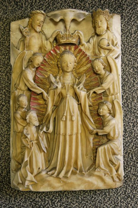 Haut-relief : Assomption et Couronnement de la Vierge