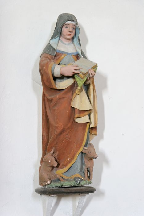 statue : Sainte Brigide