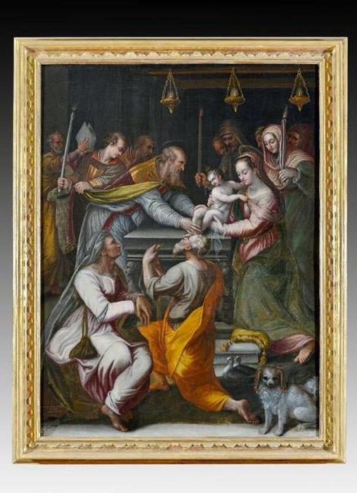 tableau : Circoncision - © Ministère de la Culture (France), Conservation des antiquités et des objets d’art de l'Oise - Tous droits réservés