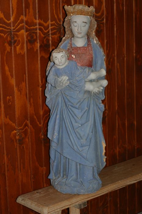 statue : Vierge à l'enfant