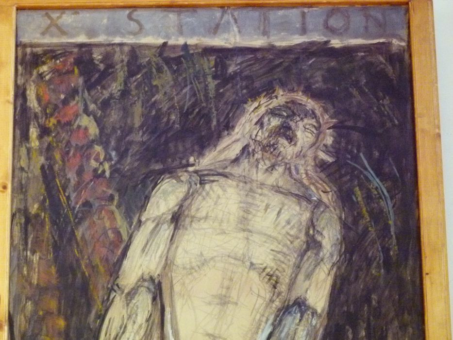 tableau : Le Christ dépouillé de ses vêtements