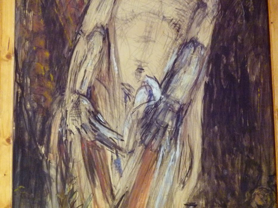 tableau : Le Christ dépouillé de ses vêtements