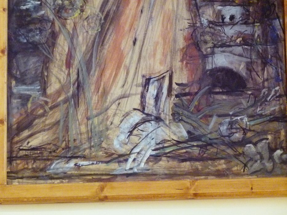 tableau : Le Christ dépouillé de ses vêtements