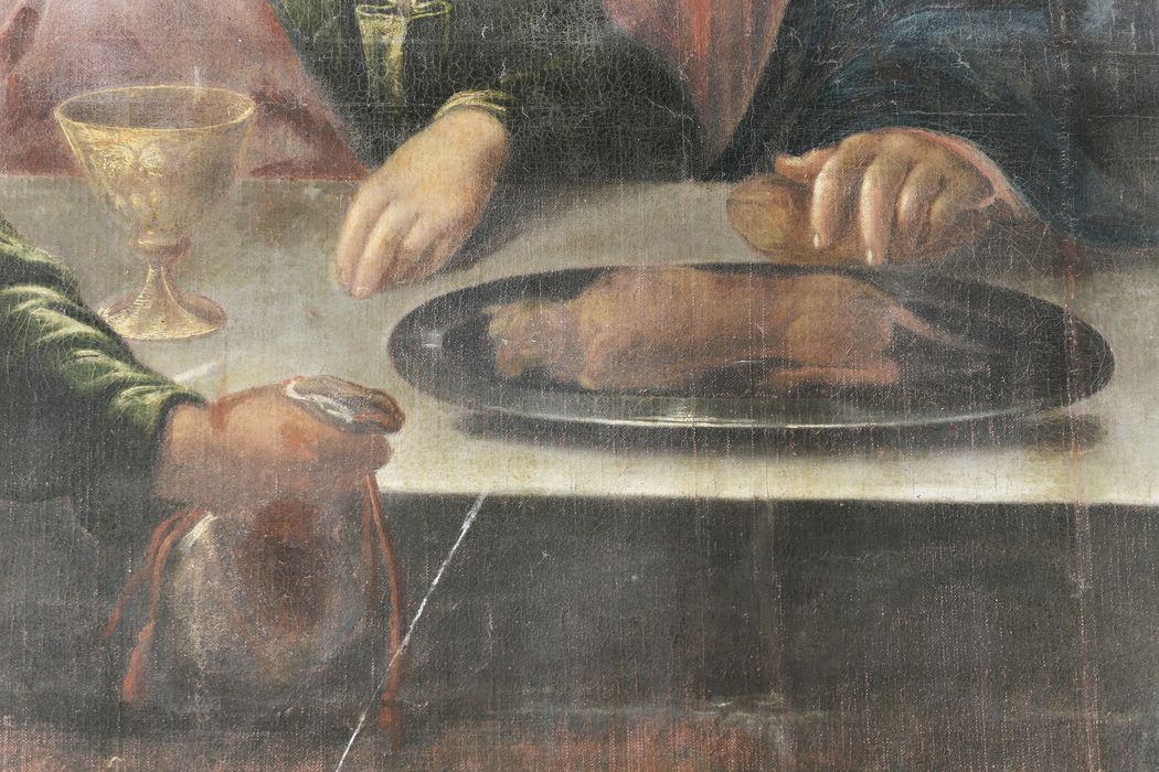 tableau : La Cène, détail