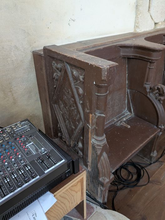 stalles, vue partielle