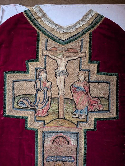 chasuble, détail