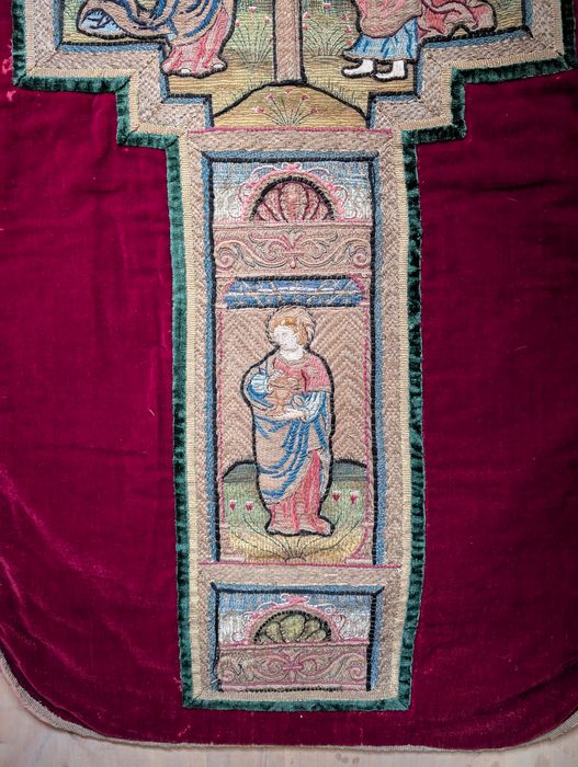 chasuble, détail