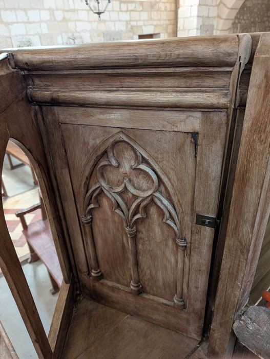 chaire à prêcher, détail