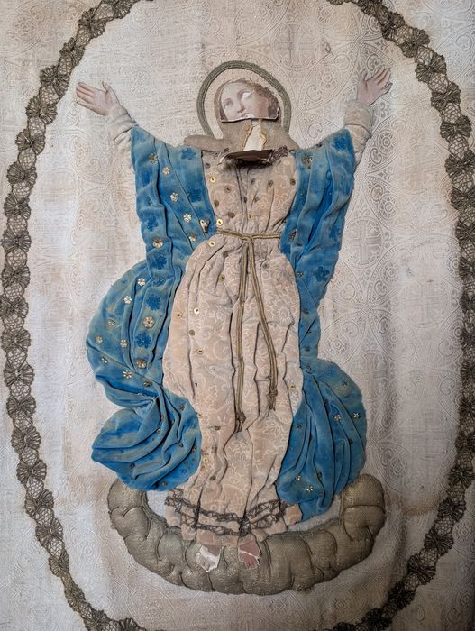bannière de procession : Vierge de l'Assomption