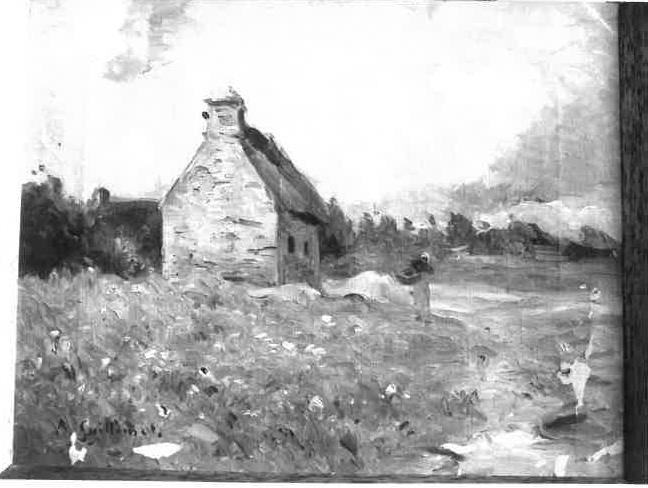 tableau : Paysage de Barfleur