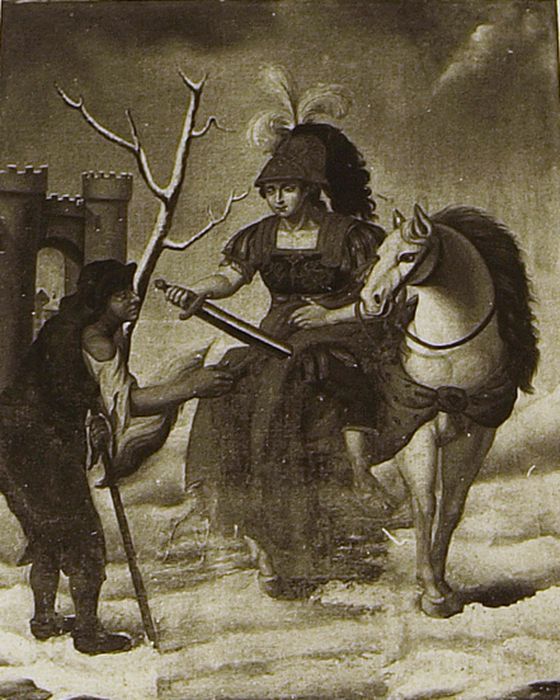 tableau : Charité de saint Martin - © Ministère de la Culture (France), Conservation des antiquités et des objets d’art du Pas-de-Calais – Tous droits réservés