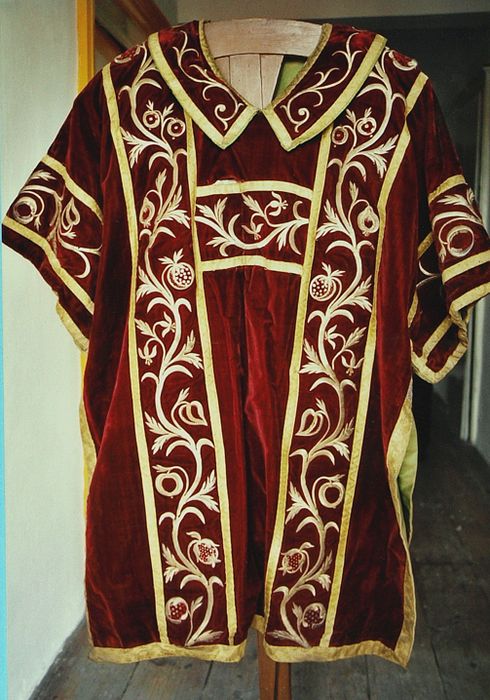 chasuble (face avant)