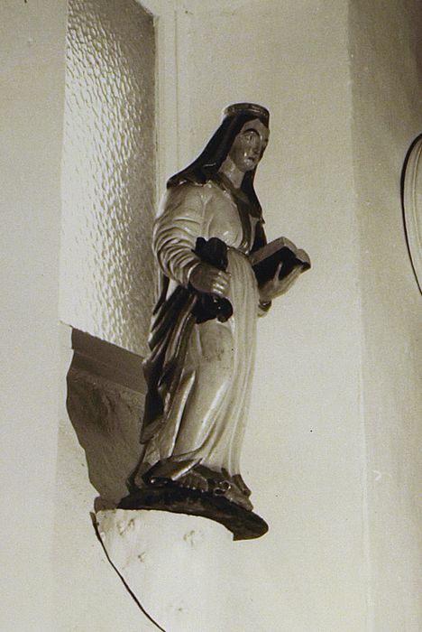 statue : Sainte Isbergue - © Ministère de la Culture (France), Conservation des antiquités et des objets d’art du Pas-de-Calais – Tous droits réservés 
