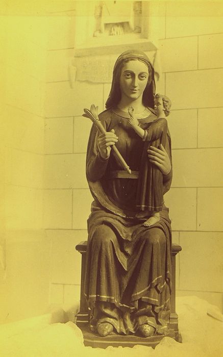 statue : Vierge à l'Enfant dite Notre-Dame-de-Grâces