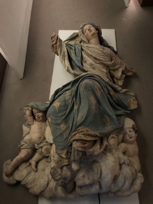 haut-relief : Assomption de la Vierge (l’)