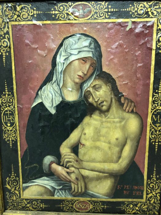 tableau : Vierge de Pitié