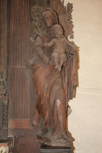 statue : Vierge à l'Enfant