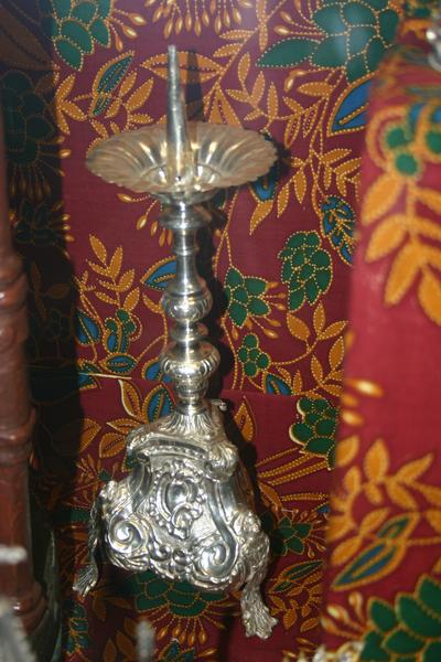 chandeliers (3), vue générale d'un des chandeliers - © Ministère de la Culture (France), Conservation des antiquités et objets d'art du Puy-de-Dôme – Tous droits réservés