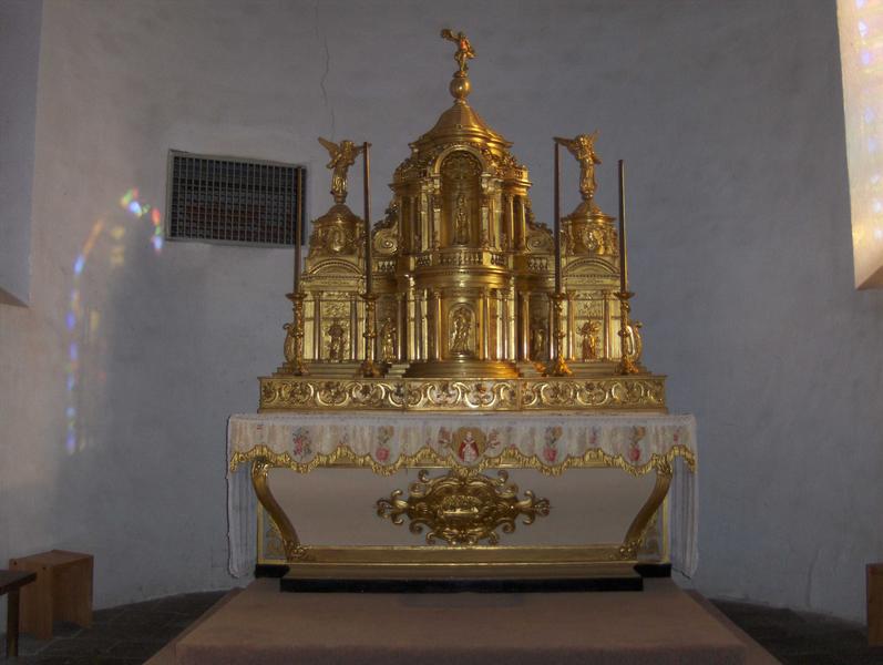 Autel, tabernacle, exposition (maître-autel)