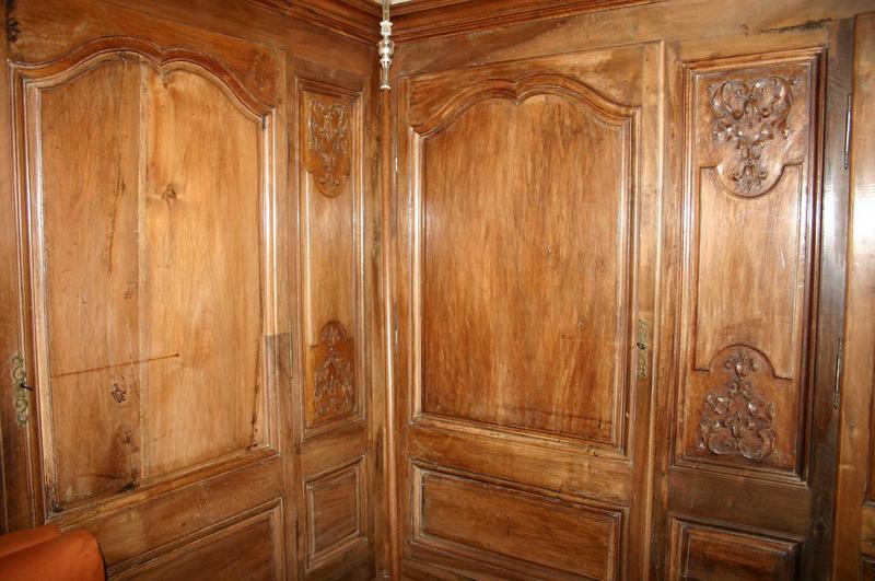 lambris de revêtement, placard : vue générale